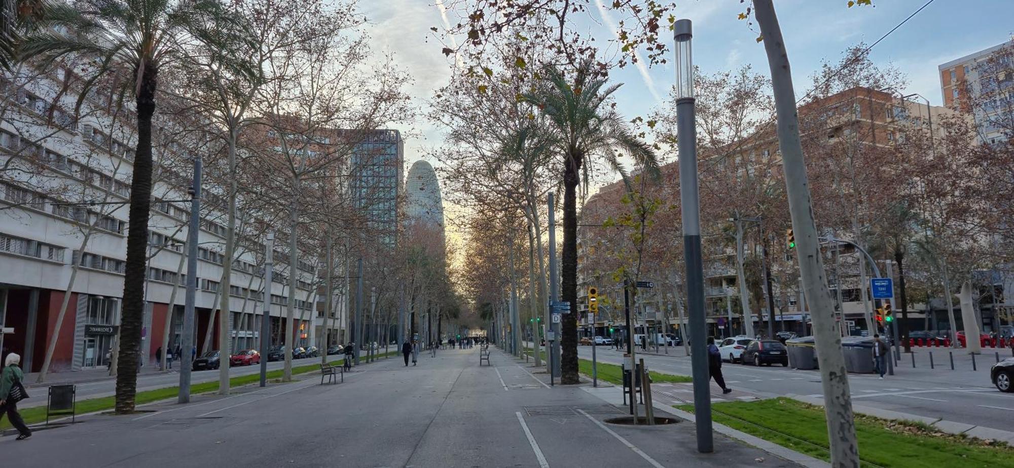Apartamento En Avenida Diagonal - Torre Glorias - Angeles Terraza Barcellona Esterno foto